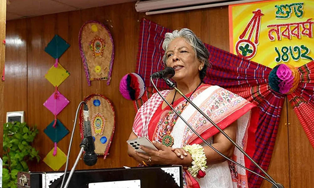 সবাইকে নিয়ে চলার সময় এসেছে : উপদেষ্টা শারমিন